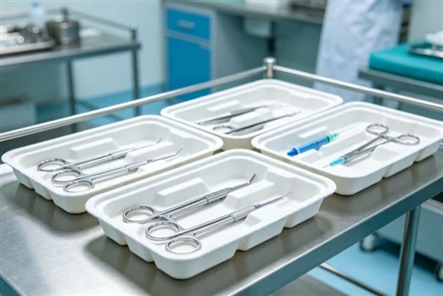 Medicīniski veidoti celulozes iepakojumi steriliem, ilgtspējīgiem veselības a...