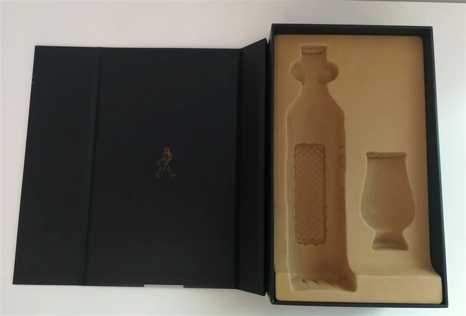 Sustainable Gift Box Molded Pulp Liner For Wine Whisky